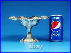 Francis I by Reed and Barton Sterling Silver Repousse Compote. 412.3 Grams