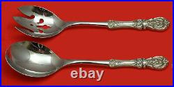 Francis I by Reed and Barton Sterling Silver Salad Serving Set Custom WS 10 1/2