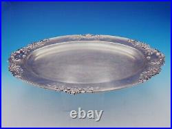 Francis I by Reed and Barton Sterling Silver Tray Oval #570A 18 5/8 (#3555)