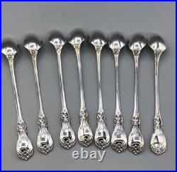 Francis I flatware by Reed & Barton set of 8 Iced Beverage Spoons, Sterling