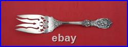 Francis I old by Reed and Barton Sterling Cold Meat Fork different piercing 9