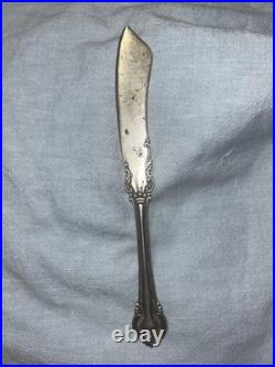 Francis I sterling silver flat handle master butter knife by Reed & Barton