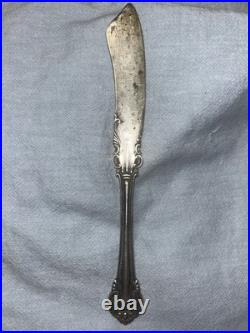 Francis I sterling silver flat handle master butter knife by Reed & Barton