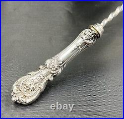 Francis Ist Reed Barton Sterling Silver Punch Ladle Hallow Handle Solid Bowl 16
