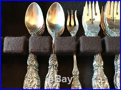 Francis Ist by Reed and Barton Sterling Silver Flatware Set 52 Pieces 1969 Chest