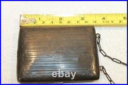 Francis Reed Barton Sterling Silver Mjr 100 Years Old 1915 Wallet Case Purse
