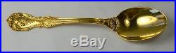 Gold Francis the 1st by Reed & Barton Sterling Silver Oval Soup Spoon 6 5/8