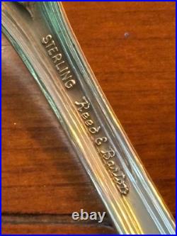 HUGE MINT 9 5/8 REED BARTON FRANCIS I MEAT SERVING FORK STERLING SILVER I 1st