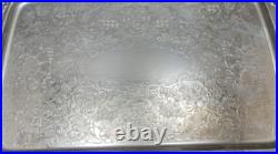 KING FRANCIS 19 X 12 Silverplated SERVING TRAY Beautiful by Reed & Barton