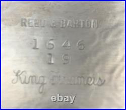 KING FRANCIS 19 X 12 Silverplated SERVING TRAY Beautiful by Reed & Barton
