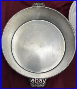 KING FRANCIS Silverplated #1667 CASSEROLE with PORCELAIN DISH Reed & Barton NO LID