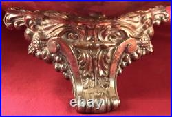 KING FRANCIS Silverplated 3-PC FOOTED COVERED CASSEROLE Reed & Barton with Pyrex