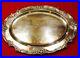 King Francis 1676 Reed & Barton 19 Silver Plate Medium Oval Meat Platter Tray