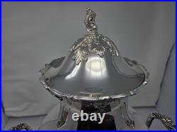 King Francis By Reed & Barton Coffee Urn With Stand, LID & Burner 36 Cup 1660