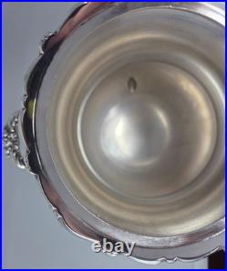 King Francis By Reed & Barton Coffee Urn With Stand, LID & Burner 36 Cup 1660