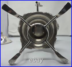 King Francis By Reed & Barton Coffee Urn With Stand, LID & Burner 36 Cup 1660