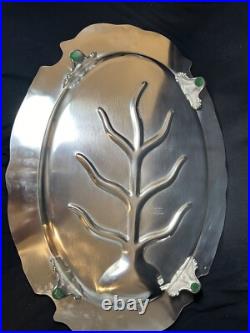 King Francis Reed And Barton Silver Plate Meet Platter 22.5