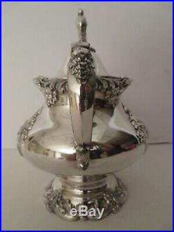 King Francis Reed & Barton Silver-plate 1652 Sugar Bowl With Lid Vintage