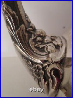 King Francis Reed & Barton Silverplate 1650 Large Coffee Pot Kettle Vintage Wow