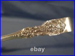 Large Ice Serving Tongs with Claw Tips Francis I (Sterling, Reed & Barton)