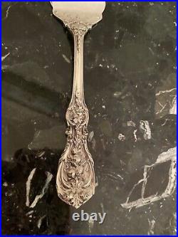 Large Rare Om Reed & Barton Francis I Meat Fork Sterling Silver 9 1/4 Meat Fork