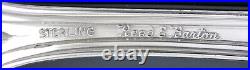 Large Sterling Silver Reed & Barton Francis I Serving Fork NO MONO