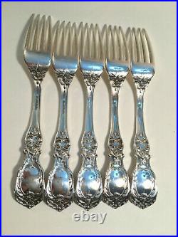 Lot 5 Reed and Barton Sterling Dinner Forks (1960) Francis I (First) 320g/11.3oz