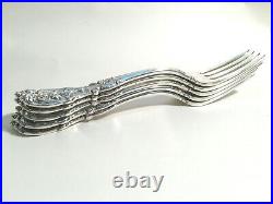 Lot 5 Reed and Barton Sterling Dinner Forks (1960) Francis I (First) 320g/11.3oz
