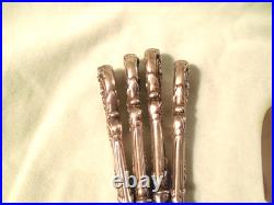 Lot 8 Reed and Barton 6 1/4 Butter Spreader Knives Francis I Sterling Silver
