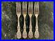 Lot of 4 Reed & Barton Francis I Sterling Silver Luncheon Dinner Forks 7-1/4