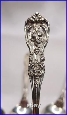 Lot of 5 Reed & Barton Francis I. 925 Sterling Silver Demitasse Spoons