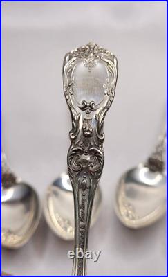 Lot of 5 Reed & Barton Francis I. 925 Sterling Silver Demitasse Spoons