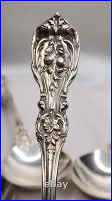 Lot of 7 Reed & Barton Francis I. 925 Sterling Silver Cream Spoons