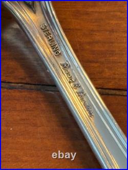 MASSIVE 10 REED BARTON FRANCIS I MEAT FISH SERVING FORK STERLING SILVER I 1st