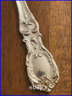 MINT 6 PC TRUE DINNER SETTING REED BARTON FRANCIS I STERLING NEW MARK SET 1 1st