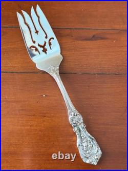 MINT 8.25 REED & BARTON FRANCIS I MEAT SERVING FORK STERLING SILVER I 1st FORKS