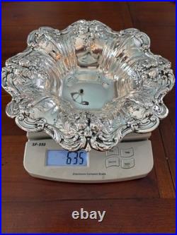 Mint Reed & Barton Francis I 1st Sterling 11+ Fruit Bowl Repousse X 569 635 Gms