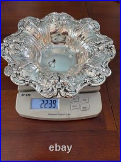 Mint Reed & Barton Francis I 1st Sterling 11+ Fruit Bowl Repousse X 569 635 Gms