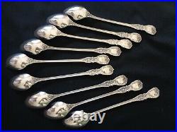 Mint8 Old Mark+pat+date Reed&barton Ice Tea Spoon Francis I Sterling Silver Set