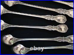 Mint8 Old Mark+pat+date Reed&barton Ice Tea Spoon Francis I Sterling Silver Set