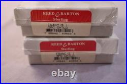 NEW OLD STOCK Francis I Reed & Barton Sterling Child's Children's 3 Pc Place Set
