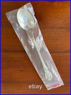 New Heavy Iced Teaspoon Reed & Barton Francis I Sterling Silver 1 Ice Tea Spoon