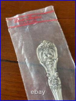 New Heavy Iced Teaspoon Reed & Barton Francis I Sterling Silver 1 Ice Tea Spoon