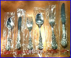 New Perfect Reed Barton Francis I 1st Sterling Silver 6 PC Place Setting 1940