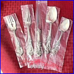 New Reed And Barton Francis 1 Sterling 5 Pc Place Setting
