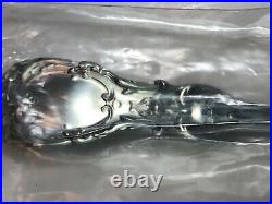 New Reed & Barton Sterling Silver Francis I Old Mark Pierced Serving Spoon
