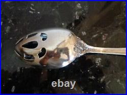 Old Mark Reed & Barton Francis I Sterling Silver Pierced Serving Spoon/fork