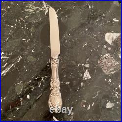 One Reed & Barton Francis I Dinner Knife 9.5sterling Silver Flatware 8available