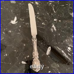 One Reed & Barton Francis I Dinner Knife 9.5sterling Silver Flatware 8available