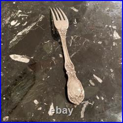 One Reed & Barton Francis I Sterling Silver Old Mrk Fork 7 1/8 Flatware 7 Avail
